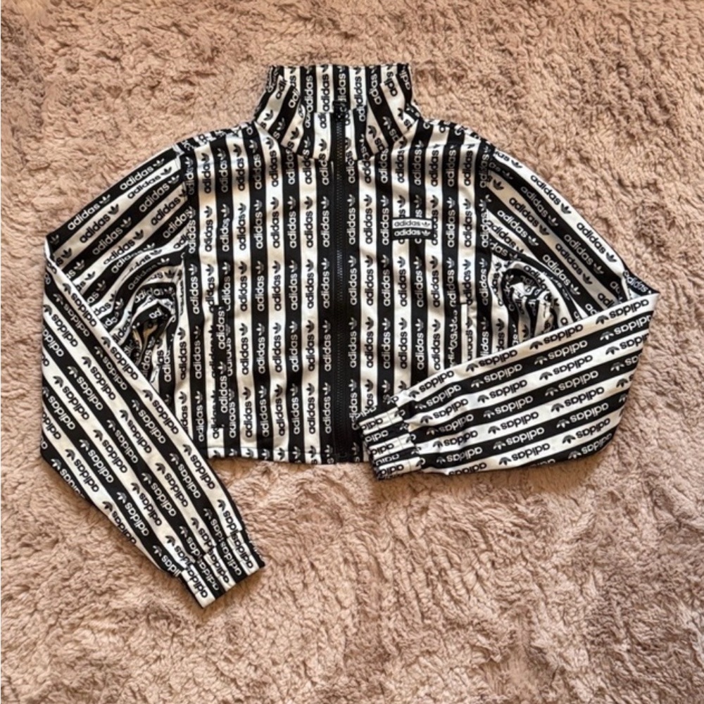 Adidas Women's Monochrome Logo Bomber Jacket